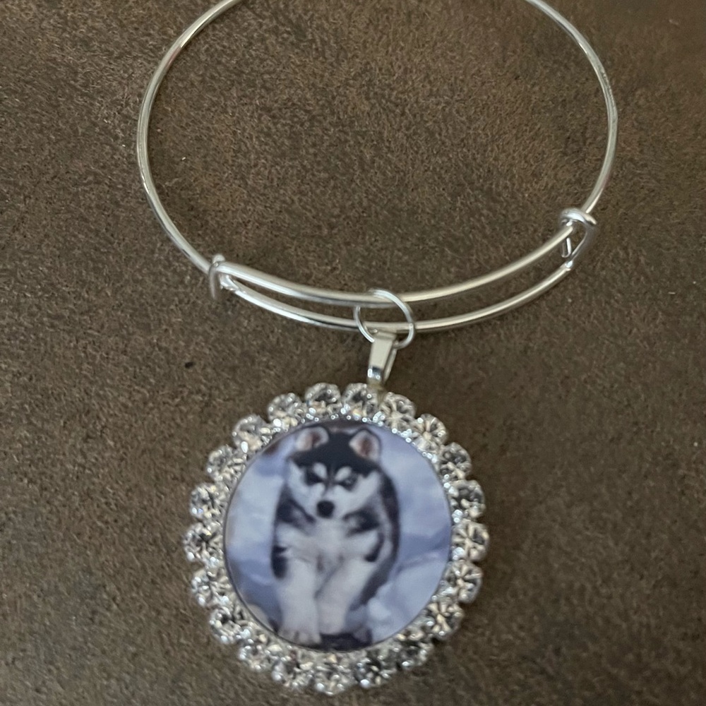 Siberian husky bracelet